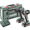 Metabo Combo-Set SB 18 plus SSD 18 LT 200 BL -aku příklepový šroubovák, aku rázový utahovák akumulátor, vč. nabíječky