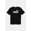 Detské bavlnené tričko Puma ESS 2 COLOR No.1 Logo Tee 685778 čierna 116