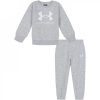 Under Armour Armour Big Logo Set Infant Boys Grey/White 6-9 Mth