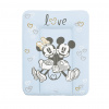 Ceba Podložka prebaľovacia mäkká na komodu 50x70 cm Disney Minnie & Mickey Blue