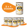 5 + 1 ZADARMO Konzerva BRIT Fresh Chicken with Sweet Potato 400g
