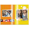 Popart fotokniha 20 × 30 cm kriedový papier lesklá tvrdá obálka 20 stránok