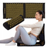 Akupresúrna podložka TREXO veľká s vankúšom TXO-B4Z005-BK 110 x 44 x 2 cm