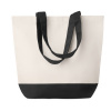 Plátená plážová taška (280 g/m2) , Black