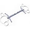 Udidlo sněhulák/roubík dvakrát lomené Titanium Fredric Fager Velikost: 10,5 cm