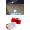 PROJEKTOR osvetlenia dverí auta LED LAMPKA logo BRABUS 2ks