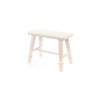 Nuvole di Stoffa Stolík drevený s bielou patinou 39x23x29 cm 46182