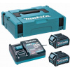 MAKITA BL4025 191J81-6 Akumulátor Li-Ion (XGT) 40V-max / 2.5Ah s indikátorom nabitia (v balení: 2ks akumulátor+1ks nabíjačka+1ks kufor), BL4025 - MAKITA 191J81-6
