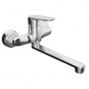 AQUARISTO STYLE Drezová batéria nástenná DAKOTA s rovným ramenom, rozstup 150mm, chróm