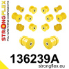 136239A: Full suspension polyurethane bush kit SPORT 24mm 131134 Yellow