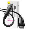 Baseus CAWJ040101 Tungsten Gold Fast Charging Datový, USB-C - USB-C 240W, 2m, černý