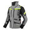 Dámská bunda na motocykel SECA Arrakis III Lady šedo/čierno/žltá fluo S