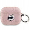 Karl Lagerfeld PU Embossed Choupette Head Puzdro na AirPods Pro 2 KLAP2PGCHPP