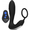 Ouch! E stim & Vibration Butt Plug & Cock Ring with Remote