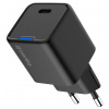 COLORWAY COLORWAY 1x USB-C/ síťová nabíječka/ GaN/ PD/ PPS/ 25W/ Černá