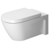 Duravit STARCK 2 závesná WC misa 37,5x62cm, s priznané pripojenie,pre SensoWash,25330900 2533090000