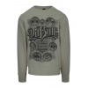 Pitbull West Coast mikina pánska bez kapucne Multisport grey harbour Veľkosť: 3XL, Farba: šedá
