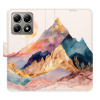 Flip pouzdro iSaprio - Xiaomi 14T - Beautiful Mountains s kapsičkami na karty (Flipové knížkové pouzdro, obal, kryt iSaprio s přihrádkami na karty a motivem)