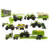 Poľnohospodárske stroje so zvieratkami sada farma 22ks plast/kov asst 2 druhy v krabici 53x31x5cm
