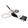 Airbrush set s kompresorom HS-08 WHITE a airbrush pištoľou HS-30 0,3mm (Kvalitná základná a ideálna airbrush sada pre modelárstvo, make-up, torty a nechty a tetovanie)