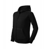 MALFINI® Mikina detská Trendy Zipper čierna Veľkosť: 134 cm/8 rokov 4120110