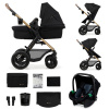 KINDERKRAFT Moov 2 Air pure black 2024