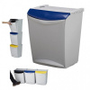 Odpadkový kôš Denox Ekosystem na triedený odpad 25 l, modrý - papier