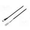 Připojovací kabel M8 PIN 4 přímý 10m zástrčka 1A -25÷70°C