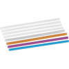 Tavné tyčinky Strend Pro, náhradné, rôzne farby, 7x185 mm, bal. 8ks