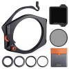 K&F High-End Square Bracket System, with built-in 95mm CPL, with 67/72/77/82mm adapter ring Square N K&F Concept