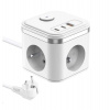 Sieťový adaptér VIKING YC33, biela (VYC33W)