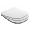 Kerasan Tribeca WC sedadlo SLIM Soft Close, biele 519101