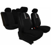 Pokter Autopoťahy pre Volkswagen Golf (VI) 2008-2012 GT8 - čierno-sivé 2+3