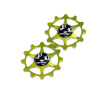 JRC Components kladky prehadzovačky 12z. keramické JRC Narrow/Wide Farba: Svetlo zelená