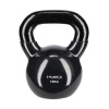 HMS Kettlebell pokrytý vinylom KNV10 10 kg, čierny