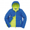 Womens Snow Bird Hooded Jacket , black/lime, S Farba: Ocean Blue/Lime, Velkost: XXL