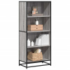 zahrada-XL Knižnica sivá sonoma 60x35x139 cm kompozitné drevo 3300843