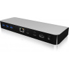 RaidSonic ICY BOX IB-DK2501-TB3 Dokovacia stanica Thunderbolt 3 USB-C IB-DK2501-TB3