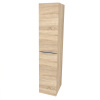 Mereo Mailo, kúpeľňová skrinka vysoká 170 cm, chróm madlo, Multidecor, Dub Bardolino CN594LPDBAR