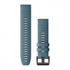 Remienok Garmin Náhradný náramok QuickFit 22 mm silikónový modro-sivý - 010-12863-03