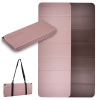 Insportline Skladacia podložka na cvičenie Misette 180x61x0,8 cm (Barva: bamboo beige-hnědá)