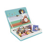 Janod Magnetická skládačka Magnetibook – Sport uni