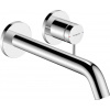 Hansgrohe Tecturis S - Umývadlová batéria pod omietku, s výpusťou, 2-otvorová inštalácia, EcoSmart, chróm 73351000