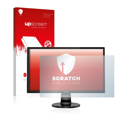 Čirá ochranná fólie upscreen® Scratch Shield pro BenQ GL2460BH (Ochranná fólie na displej pro BenQ GL2460BH)