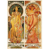 D-Toys Alphonse Mucha - Moet and Chandon, Cremant Imperial (1000 dielikov)