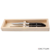 Steakové nože 719996 - Laguiole Steak and Table Knives, Ebony Wood