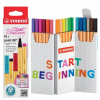 Stabilo point 88 Zick-Zack deskset 18 farieb