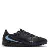 Nike Phantom 6 Low Academy Adults Astro Turf Football Boots Black/Black 10 (45)