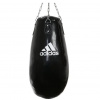 Boxovacie vrece Adidas Teardrop 90 x 30 cm - čierne