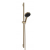 Hansgrohe Rainfinity - Set sprchovej hlavice, tyče a hadice, 3 prúdy, kefovaný bronz 28743140